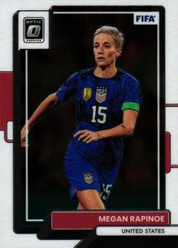 Megan Rapinoe USA Panini Donruss Soccer 2022/23 Optic #126